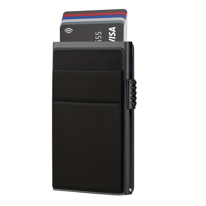 RFID Blocking Card Holder – Automatic Distribution and Large Capacity for Safe Card Storage