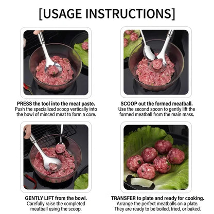 Easy Meatball Maker Spoon