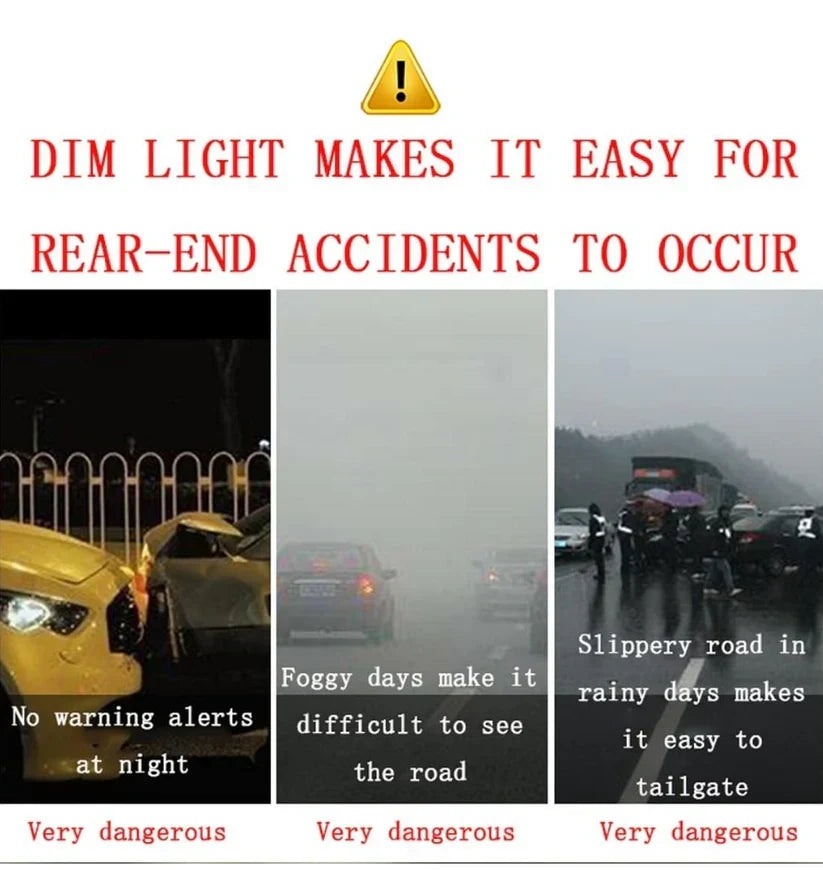 Solar Shark Fin LED Antenna – Flashing Safety Warning Light for Any Vehicle