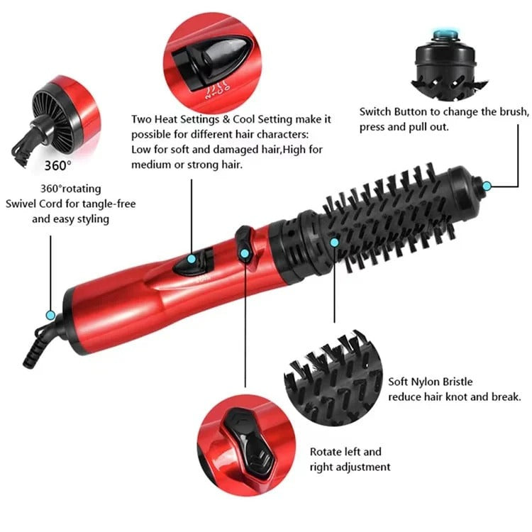Automatic Rotating Hair Styling Brush