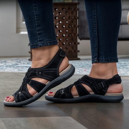 Round Open Toe Sandals