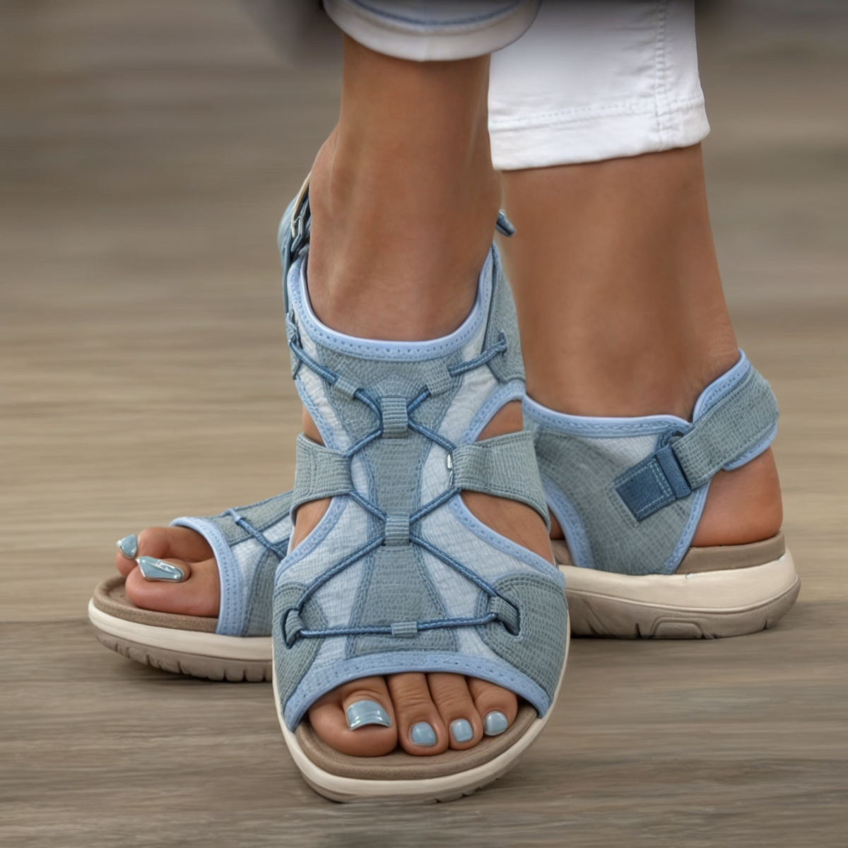 Round Open Toe Sandals