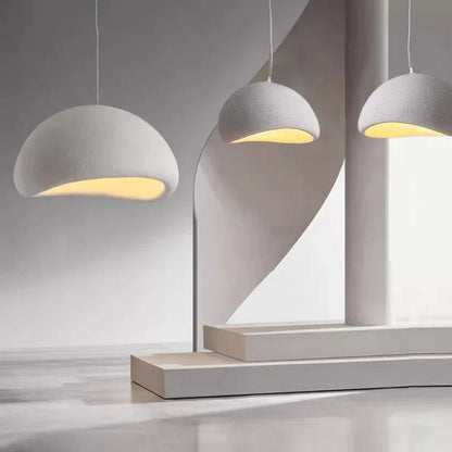 Elegant Pendant Lamp for Dining Room in Japandi Style