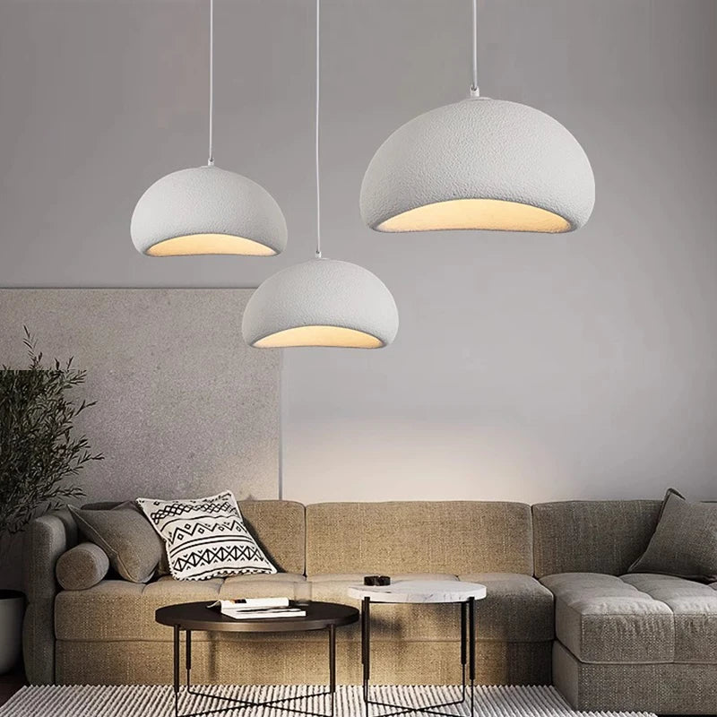 Elegant Pendant Lamp for Dining Room in Japandi Style