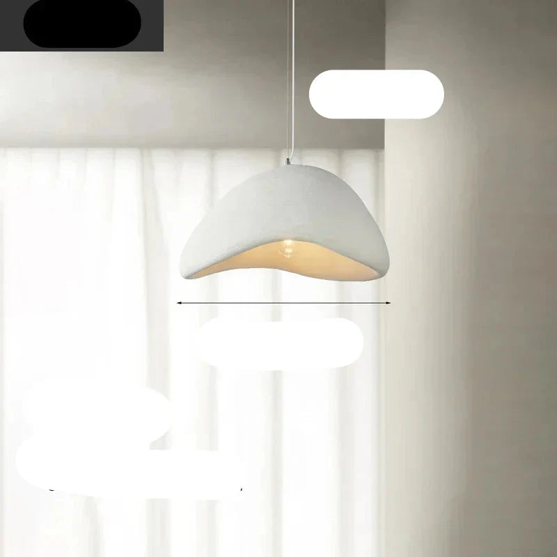 Elegant Pendant Lamp for Dining Room in Japandi Style