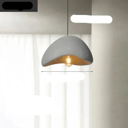 Elegant Pendant Lamp for Dining Room in Japandi Style