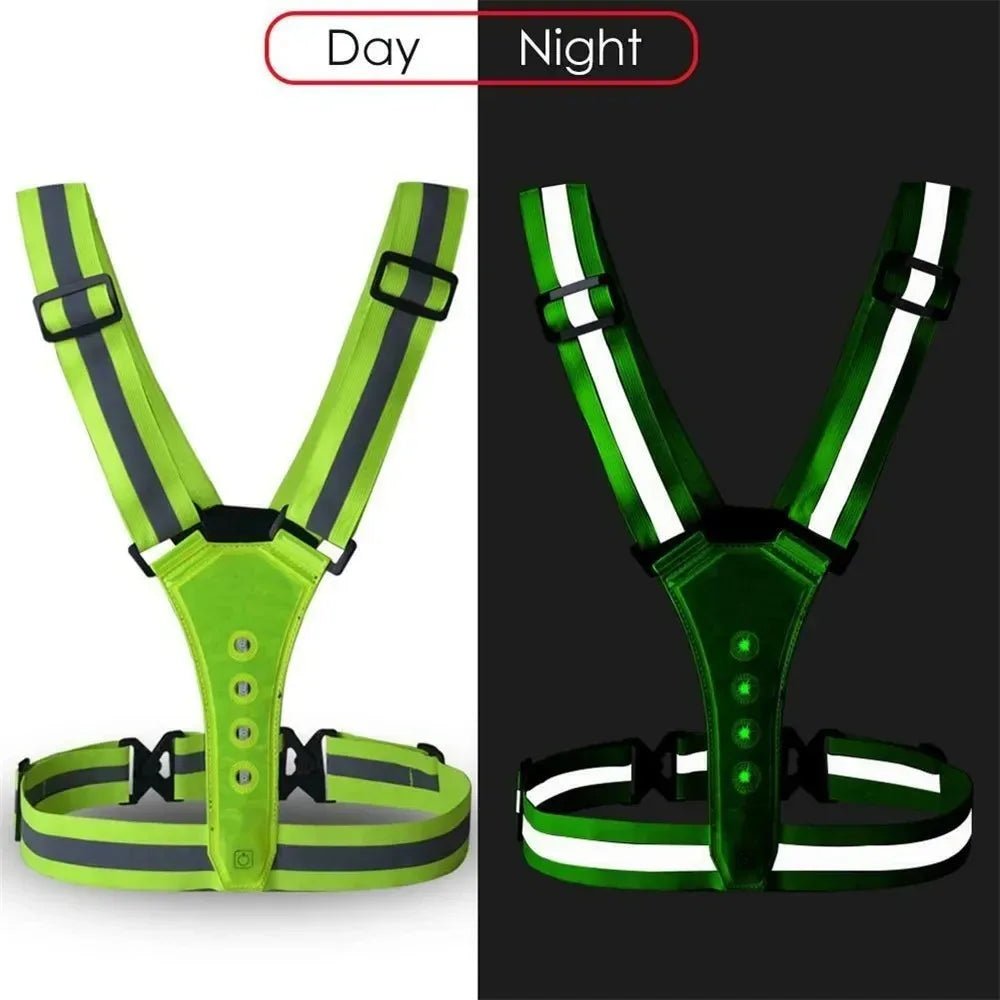 RUNSPARK – LED Safety Vest for Night Activities