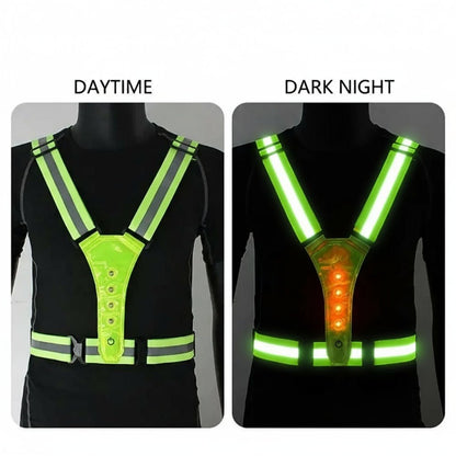 RUNSPARK – LED Safety Vest for Night Activities