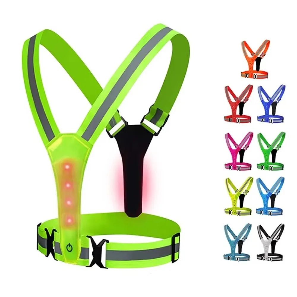 RUNSPARK – LED Safety Vest for Night Activities