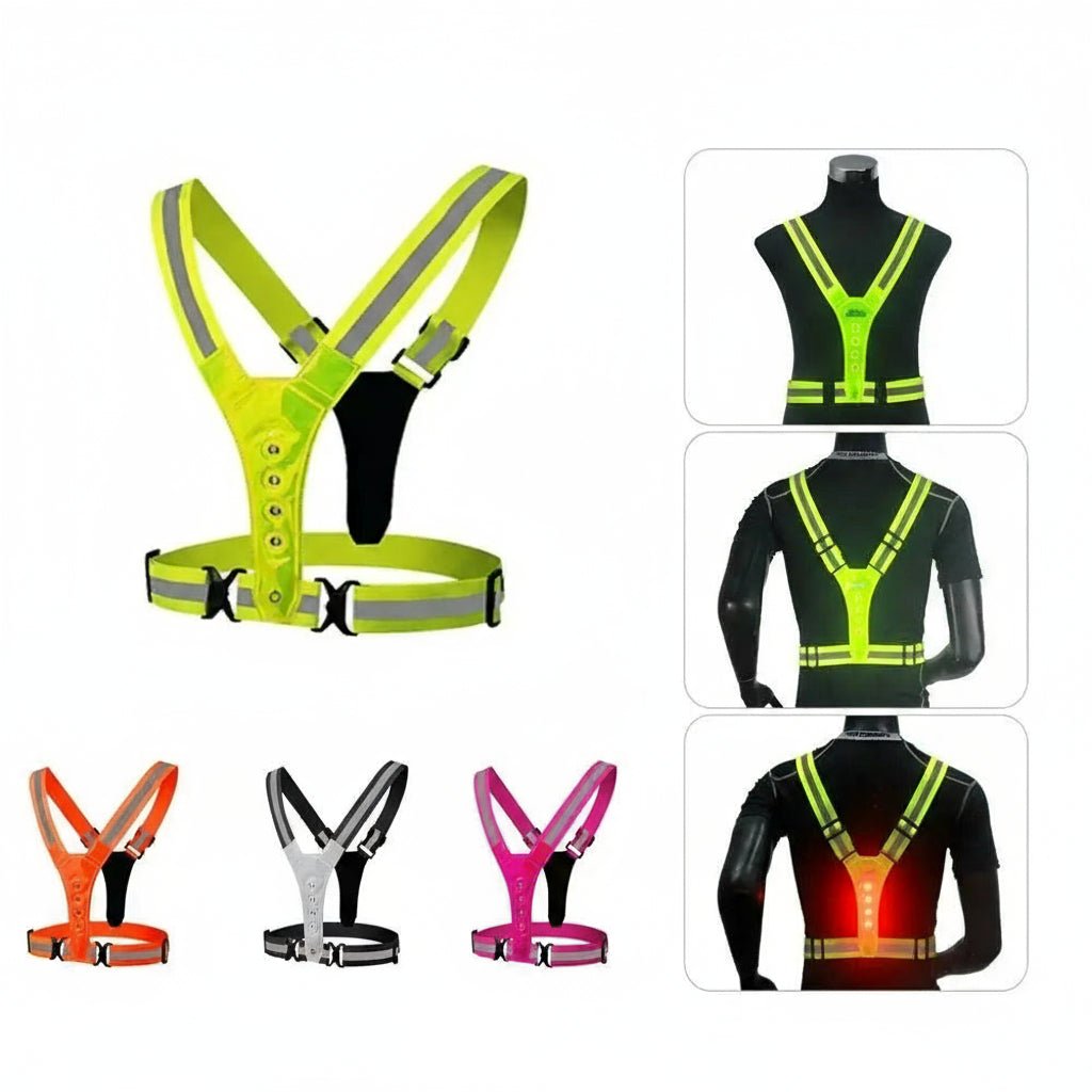 RUNSPARK – LED Safety Vest for Night Activities