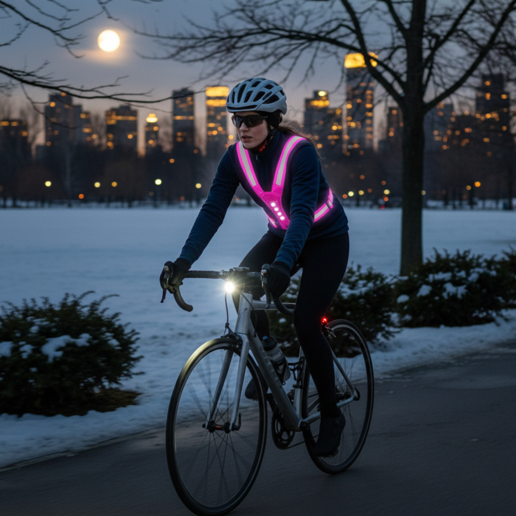 RUNSPARK – LED Safety Vest for Night Activities