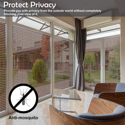Black UV Resistant Sun Shade Net for Garden & Backyard