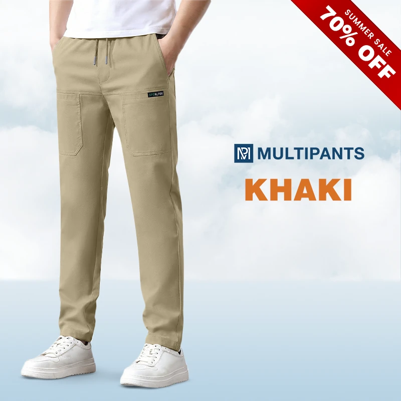 MultiPants - Men's High-Stretch Multi-Pocket Cargo Pants