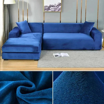 SAMTLUX – Stretch Velvet Sofa Cover