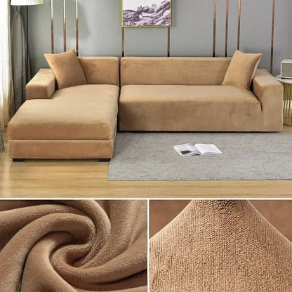 SAMTLUX – Stretch Velvet Sofa Cover