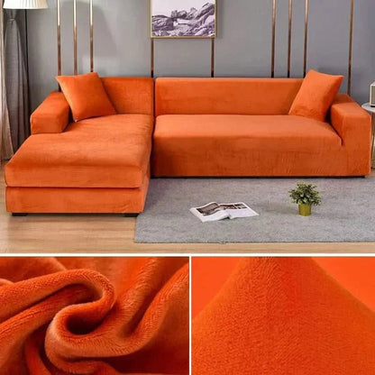 SAMTLUX – Stretch Velvet Sofa Cover
