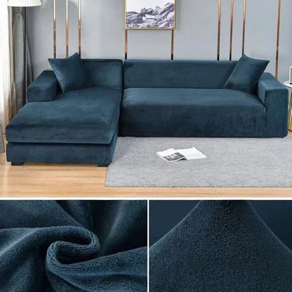 SAMTLUX – Stretch Velvet Sofa Cover