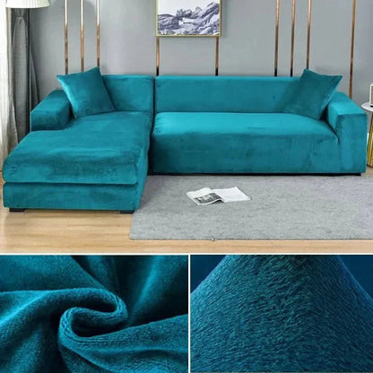 SAMTLUX – Stretch Velvet Sofa Cover