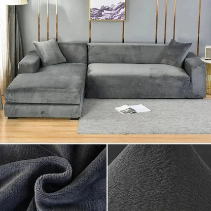 SAMTLUX – Stretch Velvet Sofa Cover