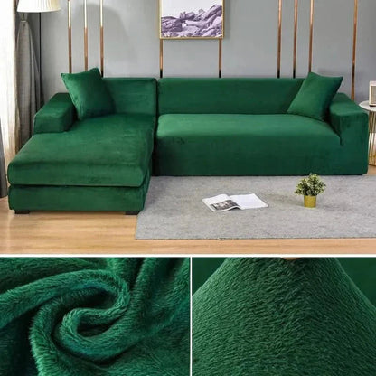 SAMTLUX – Stretch Velvet Sofa Cover