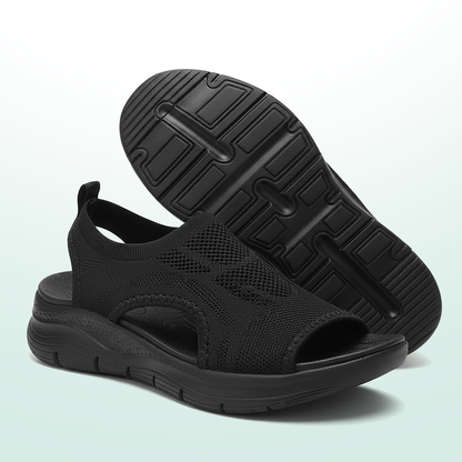 Sanavita Orthopedic Sandals - Black