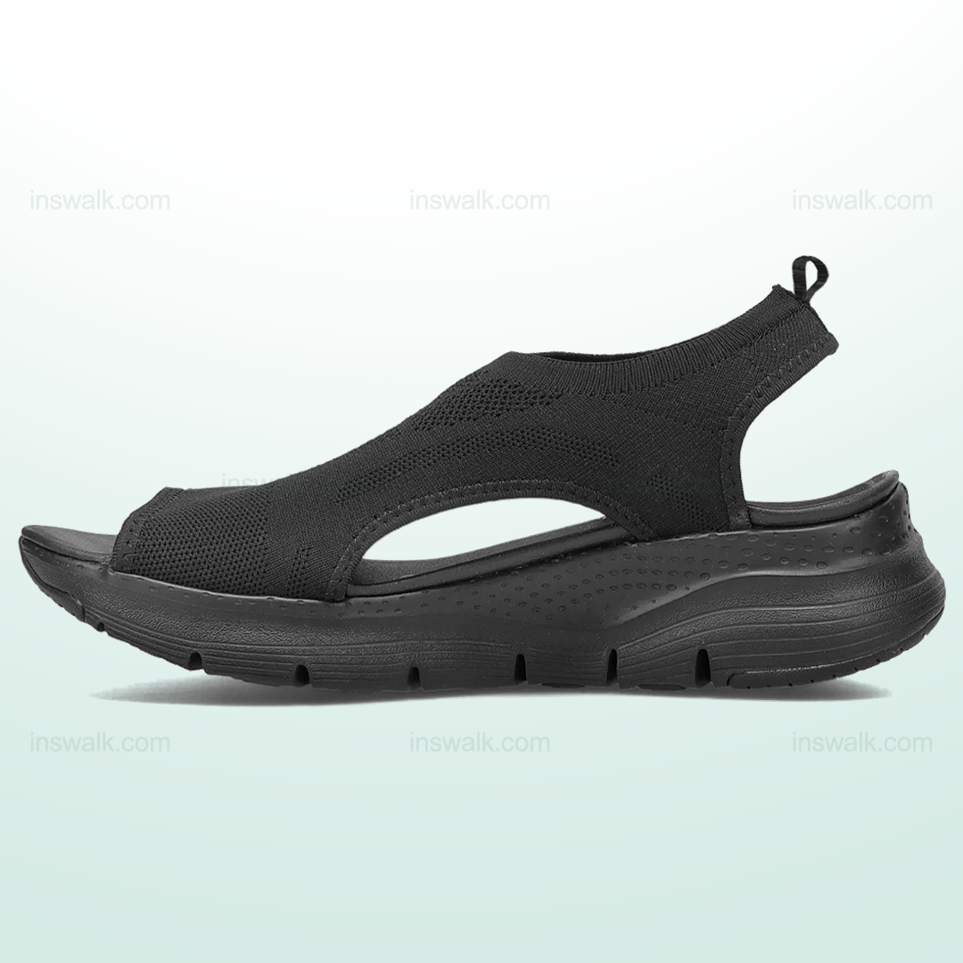 Sanavita Orthopedic Sandals - Black