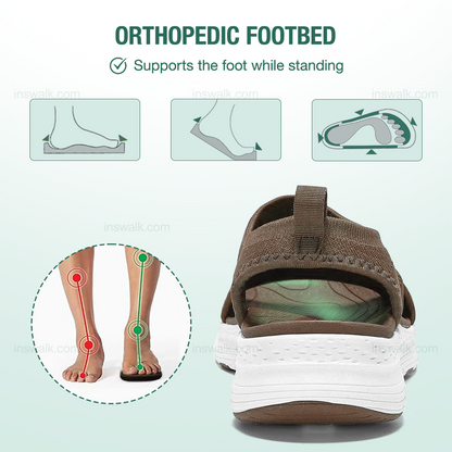 Sanavita Orthopedic Sandals - Brown