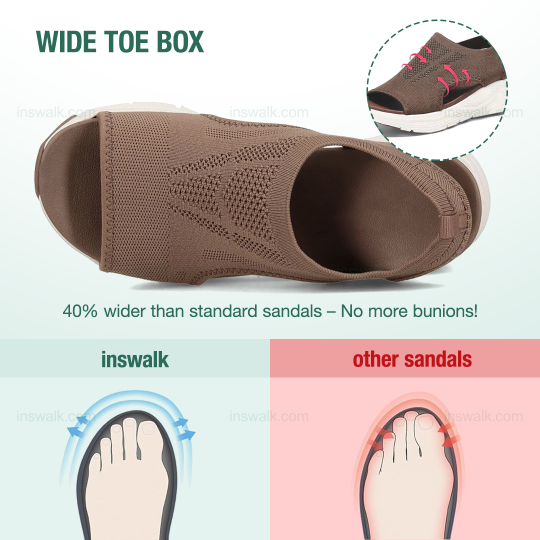 Sanavita Orthopedic Sandals - Brown