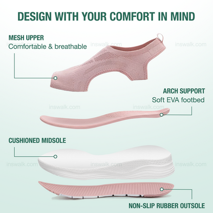 Sanavita Orthopedic Sandals - Pink