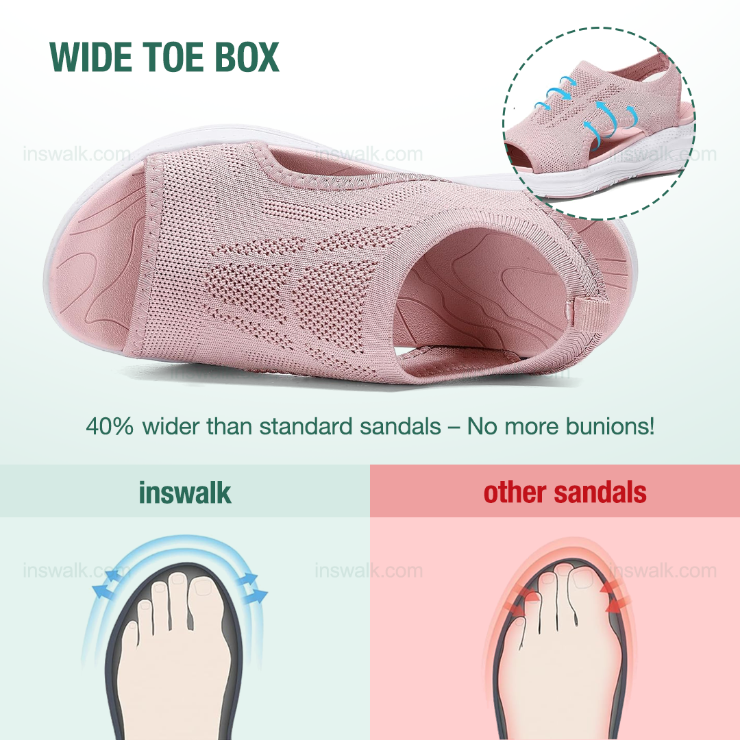 Sanavita Orthopedic Sandals - Pink