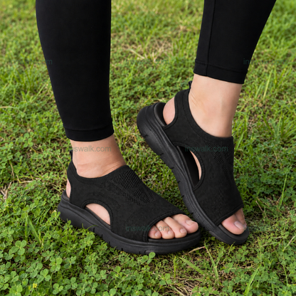 Sanavita Orthopedic Sandals - Black