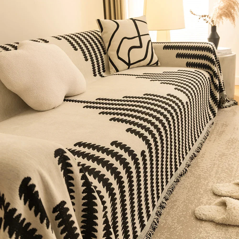 Scandinavian Harmony with Delicate Fringes