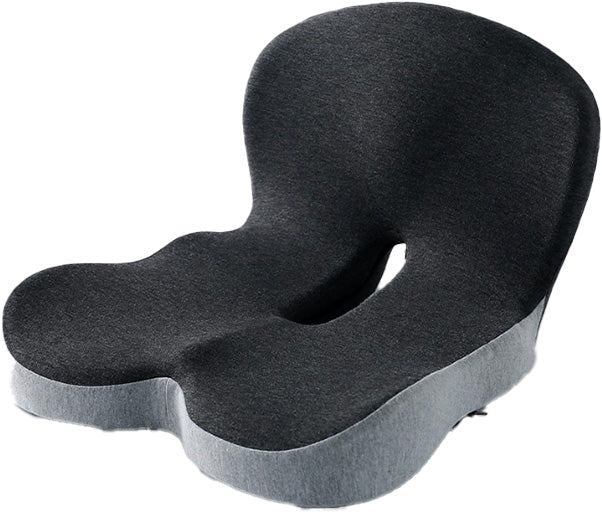Seat Cushion with Lumbar Support – Memory Foam Office & Car