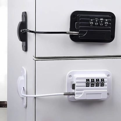 Secure Refrigerator Door Lock with Code for Safety