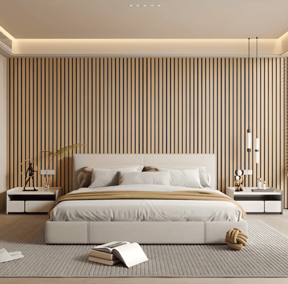 Self-Adhesive Wood-Look Panels for Wall Design