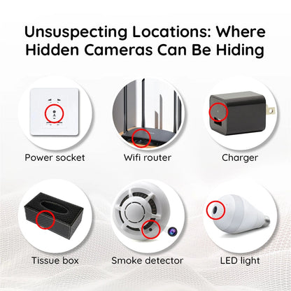 SentryScan | Privacy Detector for Secret Cameras & Microphones