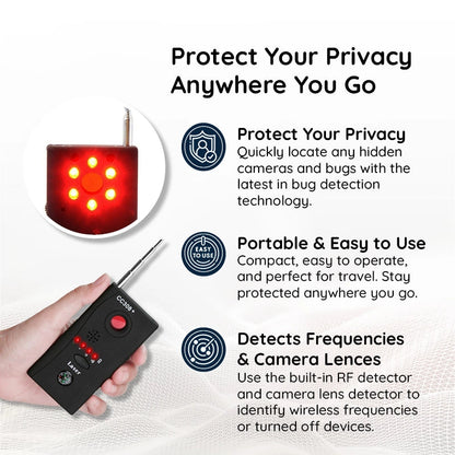 SentryScan | Privacy Detector for Secret Cameras & Microphones