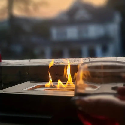 Serenity Flame Luxury Fireplace – Create Magical Evenings with Fire and Style