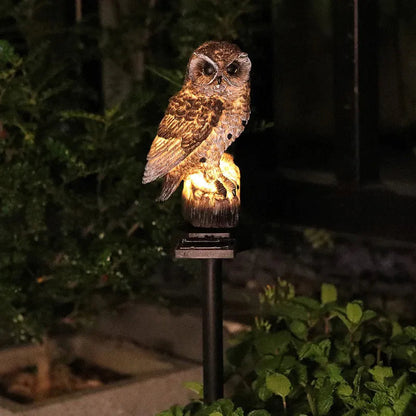Solar Owl LED Garden Light – Waterproof Outdoor Accent Lighting