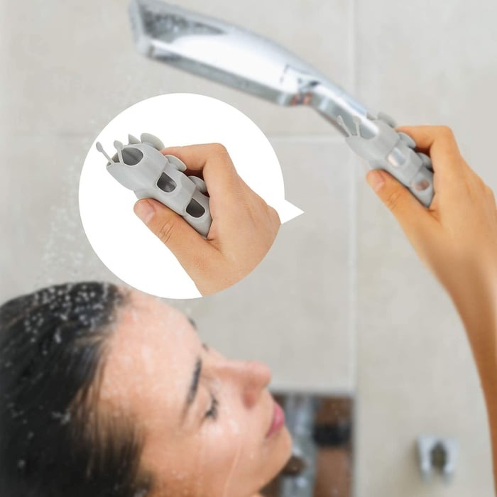 Adjustable Shower Head Holder with Suction Cup