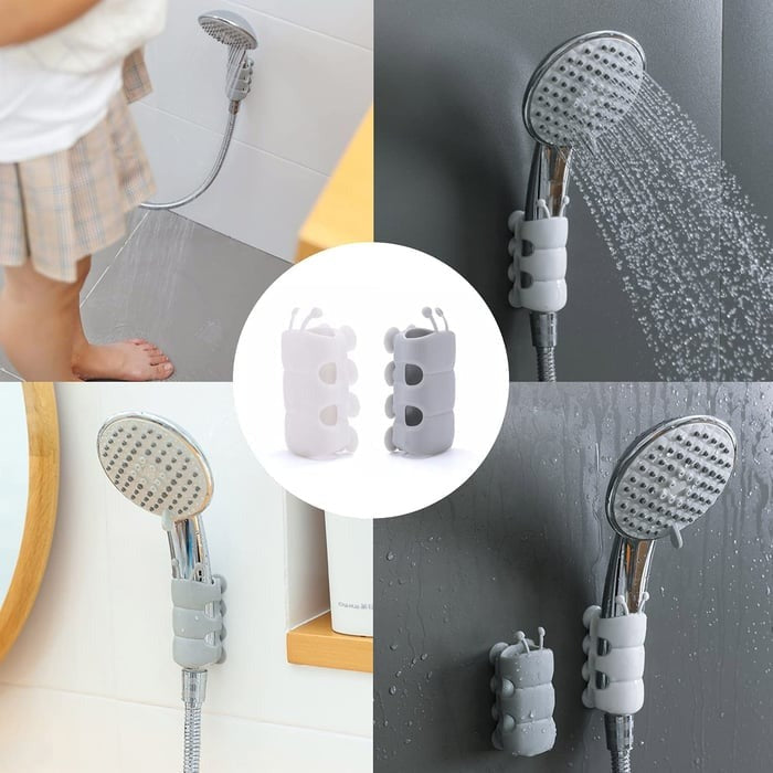 Adjustable Shower Head Holder with Suction Cup