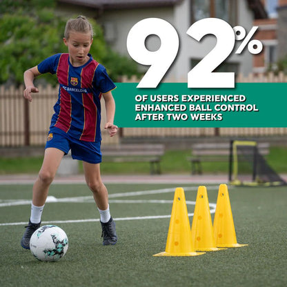 Sideline Edge Football Training Mat Bundle With Video Drills For Home Practice