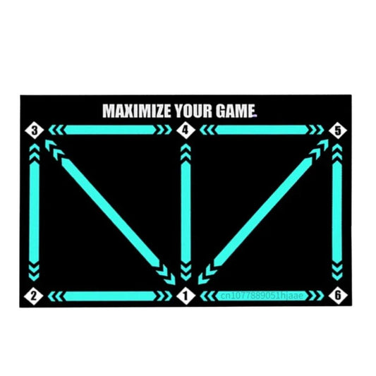 Sideline Edge Football Training Mat Bundle With Video Drills For Home Practice