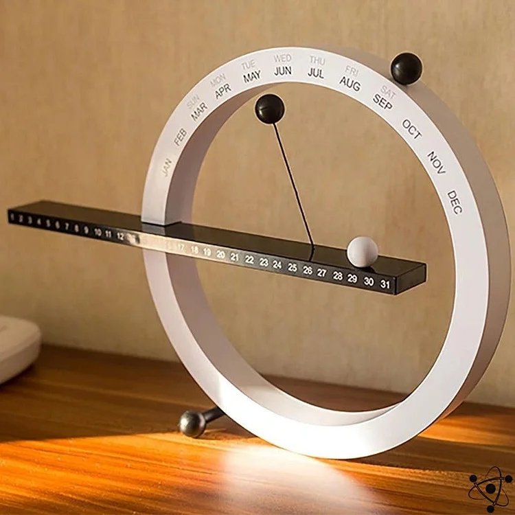 Eternal Magnetic Calendar - Silent & Modern