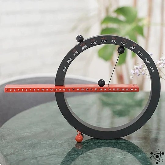 Eternal Magnetic Calendar - Silent & Modern