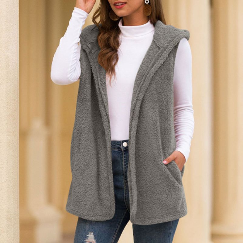 Sleeveless Fleece Jacket