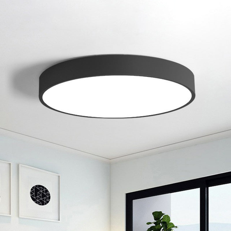 Slim Round LED Lamp for Bedroom and Living Room