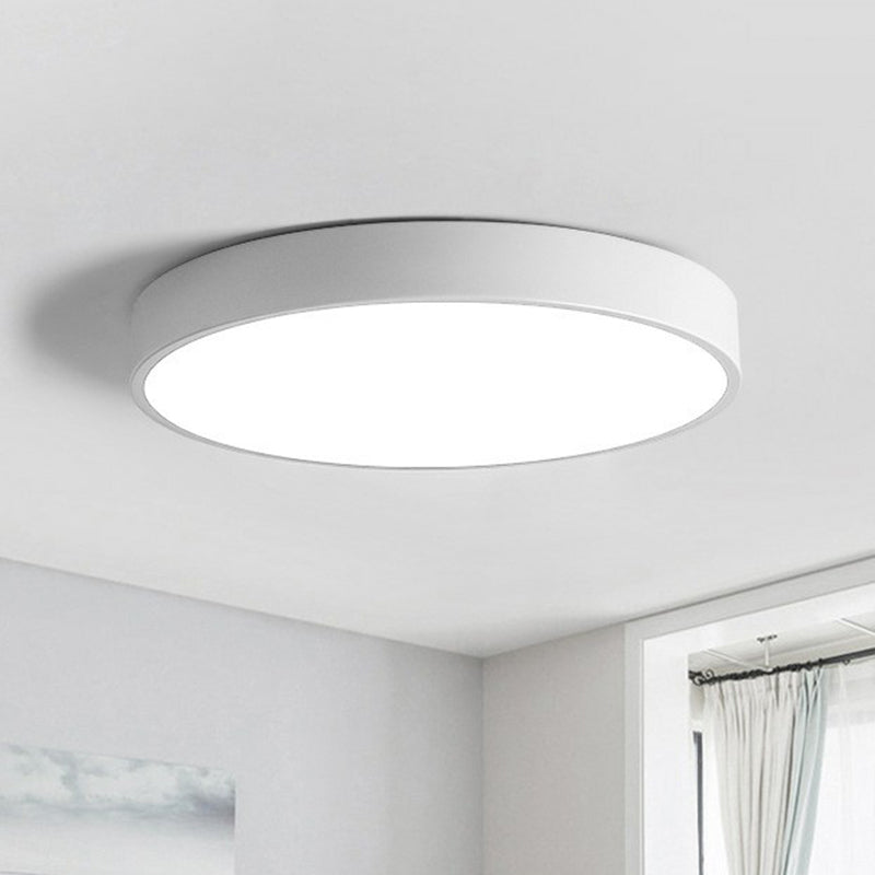 Slim Round LED Lamp for Bedroom and Living Room