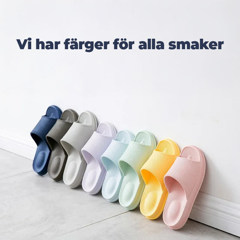 Comfortable slippers for foot pain and plantar fasciitis