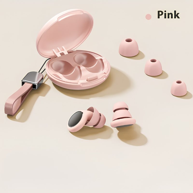 SlumberNest Sleep Plugs - 33dB Noise Blocking for Peaceful Sleep